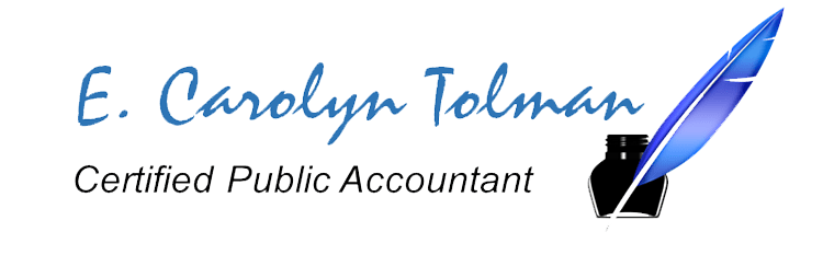 E. Carolyn Tolman, CPA Logo